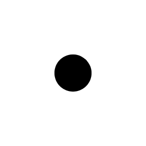 Dot Fill Icon from Phosphor Fill Set