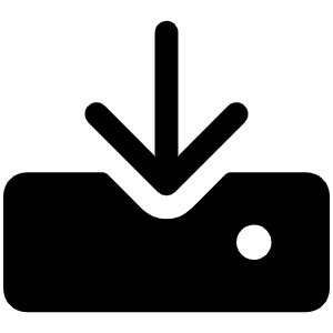 Download Fill Icon from Phosphor Fill Set