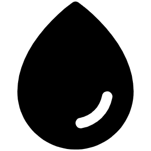 Drop Fill Icon from Phosphor Fill Set