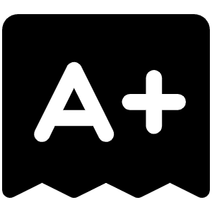 Exam Fill Icon from Phosphor Fill Set