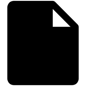 File Fill Icon from Phosphor Fill Set
