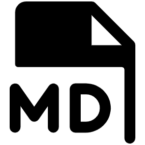 File Md Fill Icon from Phosphor Fill Set