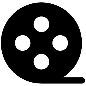 Film Reel Fill Icon from Phosphor Fill Set