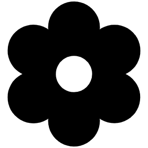 Flower Fill Icon from Phosphor Fill Set