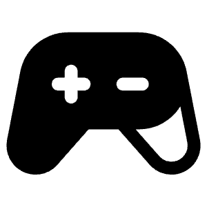 Game Controller Fill Icon from Phosphor Fill Set