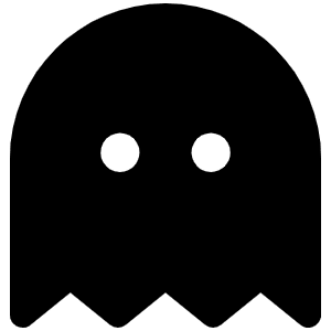 Ghost Fill Icon from Phosphor Fill Set