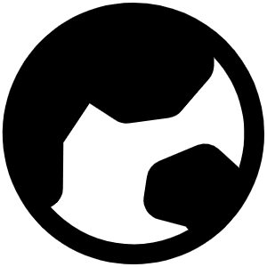 Globe Hemisphere East Fill Icon from Phosphor Fill Set
