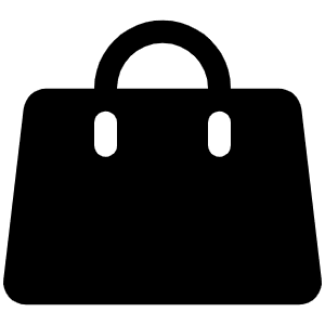 Handbag Fill Icon from Phosphor Fill Set
