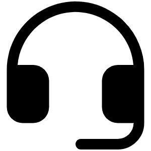 Headset Fill Icon from Phosphor Fill Set