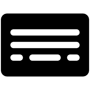 Keyboard Fill Icon from Phosphor Fill Set
