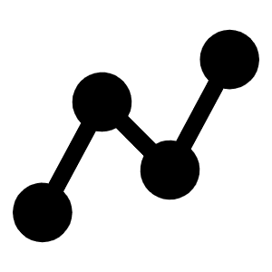 Line Segments Fill Icon from Phosphor Fill Set