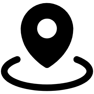 Map Pin Area Fill Icon from Phosphor Fill Set