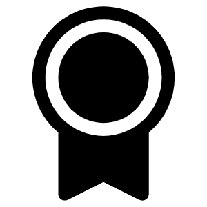 Medal Fill Icon from Phosphor Fill Set