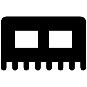 Memory Fill Icon from Phosphor Fill Set