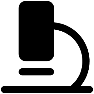 Microscope Fill Icon from Phosphor Fill Set