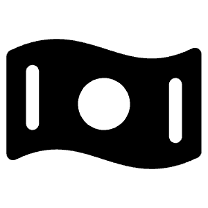Money Wavy Fill Icon from Phosphor Fill Set