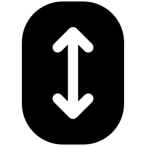 Mouse Scroll Fill Icon from Phosphor Fill Set
