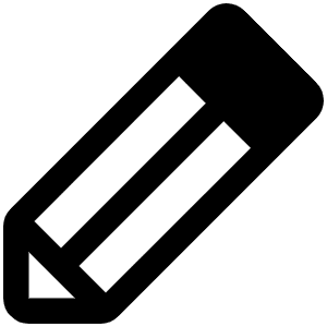 Pencil Fill Icon from Phosphor Fill Set