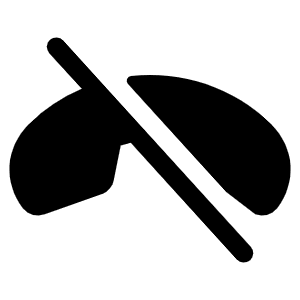 Phone Slash Fill Icon from Phosphor Fill Set
