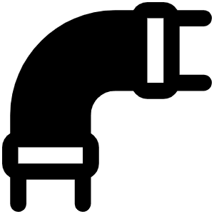 Pipe Fill Icon from Phosphor Fill Set