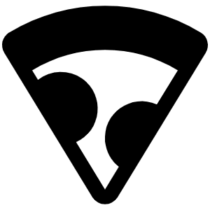 Pizza Fill Icon from Phosphor Fill Set