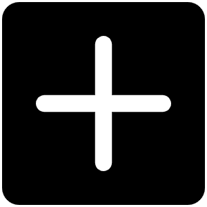 Plus Fill Icon from Phosphor Fill Set
