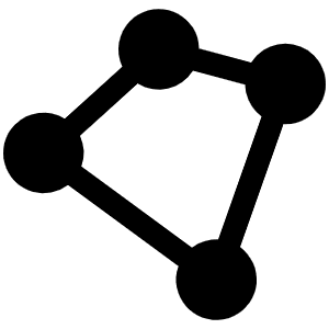 Polygon Fill Icon from Phosphor Fill Set