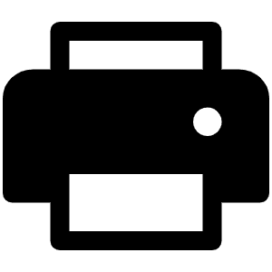 Printer Fill Icon from Phosphor Fill Set