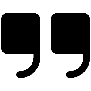 Quotes Fill Icon from Phosphor Fill Set