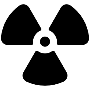 Radioactive Fill Icon from Phosphor Fill Set