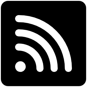 Rss Fill Icon from Phosphor Fill Set