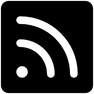 Rss Simple Fill Icon from Phosphor Fill Set