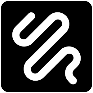 Scribble Fill Icon from Phosphor Fill Set