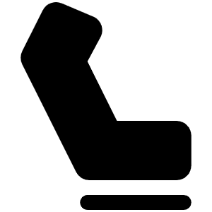 Seat Fill Icon from Phosphor Fill Set