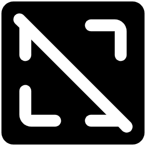 Selection Slash Fill Icon from Phosphor Fill Set