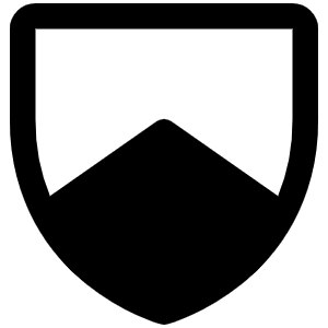 Shield Chevron Fill Icon from Phosphor Fill Set