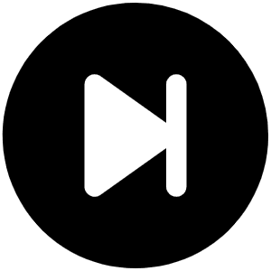 Skip Forward Circle Fill Icon from Phosphor Fill Set
