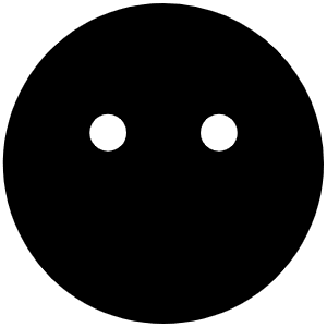 Smiley Blank Fill Icon from Phosphor Fill Set
