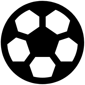 Soccer Ball Fill Icon from Phosphor Fill Set