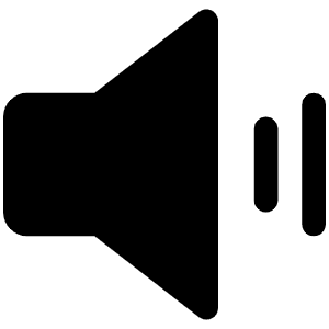 Speaker Simple High Fill Icon from Phosphor Fill Set