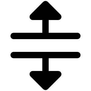 Split Vertical Fill Icon from Phosphor Fill Set