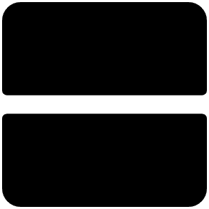Square Split Vertical Fill Icon from Phosphor Fill Set