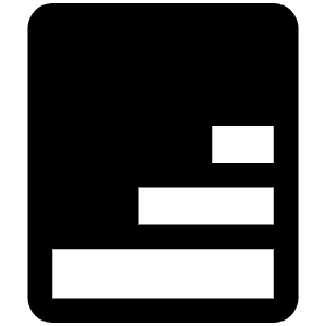 Stairs Fill Icon from Phosphor Fill Set