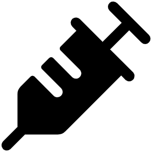 Syringe Fill Icon from Phosphor Fill Set