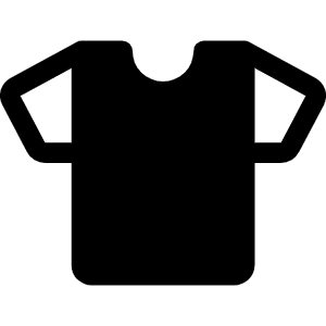 T Shirt Fill Icon from Phosphor Fill Set
