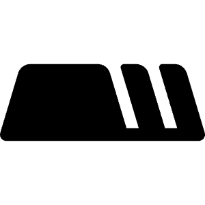 Tabs Fill Icon from Phosphor Fill Set