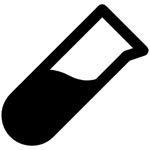 Test Tube Fill Icon from Phosphor Fill Set