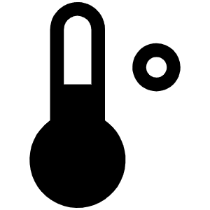 Thermometer Fill Icon from Phosphor Fill Set