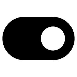 Toggle Right Fill Icon from Phosphor Fill Set
