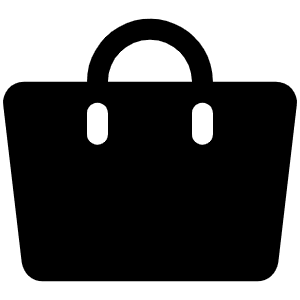 Tote Fill Icon from Phosphor Fill Set